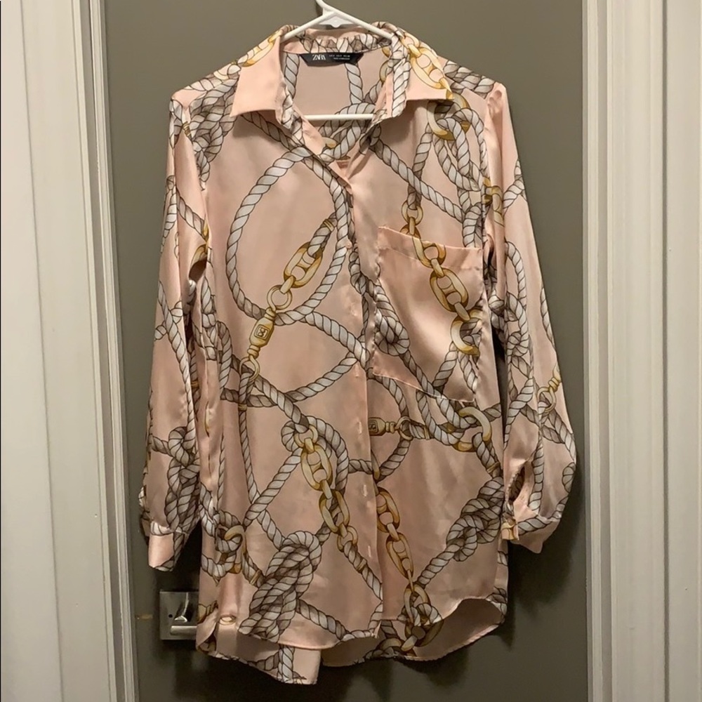Gold Link Blouse
